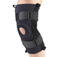 Airway - AIR 0310BL-L - EA/1 CHAMPION NEOPRENE MAXIMUM KNEE STABILIZER W/ HINGED BARS LG (15 1/2 - 16 1/2") BLACK REVERSIBLE