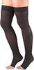 Airway - AIR 0362BL-L - PR TRUFORM LADIES OPAQUE 20-30MMHG THIGH-HIGH OPEN-TOE STOCKING LG (21 1/4 - 30 3/4") BLACK LTX-FREE