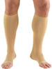 Airway - AIR 0845-XL - PR/1 TRUFORM BELOW KNEE 30-40 MMHG COMPRESSION SOCKS, OPEN-TOE BEIGE, XL