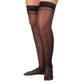 Airway - AIR 1774BL-L - PR/1 TRUFORM LADIES SHEER LITES THIGH HIGH COMPRESSION STOCKING, CLOSED TOE, LAE TOP, 15-20MMHG, BLA