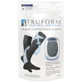 Airway - AIR 1923BL-XL - PR/1 TRUFORM TRAVEL 15-20mmHG SOCKS KNEE-HIGH CLOSED-TOE UNISEX BLACK X-LARGE (17 1/2" - 20" CALF)