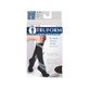 Airway - AIR 1973BL-M - PR TRUFORM LADIES 15-20MMHG RIB-PATTERN KNEE-HIGH SOCKS MEDIUM (13 1/2" - 16" CALF) BLACK LATEX-FREE