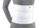 Airway - AIR 2513-S - EA/1 OTC MINIMUM UNIVERSAL UNISEX 3-PANEL BINDER WHITE SMALL W/ FULL-LENGTH SUPPORT PULL-TAB ASSISTS