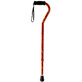 Airway - AIR 514163 - EA/1 ADJUSTABLE OFFSET HANDLE ALUMINIUM CANE, SUN BURST
