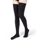 Airway - AIR 8868BL-L - PR/1 TRUFORM CLASSIC 20-30MMHG THIGH-HIGH DOT-TOP CLOSED-TOE L (UP TO 23") BLACK SOCK LATEX-FREE