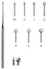 AMG - AMG 538-422 - EA/1 BUCK EAR CURETTE 2 SHARP