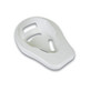 HYGIE CANADA - BASS HY21000 - CS/20 HY21 BEDPAN SUPPORT 15 1/2" x 11 3/4" STACKABLE DURABLE DISPOSABLE RECYCLABLE POLYPROPYLENE PL