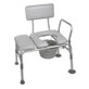Drive Medical - DM 12005KDC-1 - EA/1 Padded Seat Transfer Bench with Commode Opening