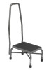 Drive Medical - DM 13062-1SV - EA/1 Heavy Duty Bariatric Footstool with Non Skid Rubber Platform and Handrail