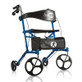 Drive Medical - DM 700-979 - EA/1 HUGO SIDEKICK SIDE-FOLDING ROLLING WALKER WITH A SEAT, BACKREST AND BASKET, BLUE, WT CAPACITY 2