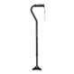 Drive Medical - DM 730-857 - EA/1 AIRGO COMFORT-PLUS CANE W/MINIQUAD ULTRA-STABLE TIP FITS 5'-6'5" BLACK ADJUSTABLE HGT (300lbs)