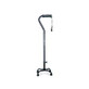 Drive Medical - DM 770-854 - EA/1 AIRGO COMFORT PLUS QUAD CANE SMALL BASE BLACK ANODIZED ALUMINUM FITS 5' TO 6'5" (300lbs)
