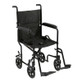 Drive Medical - DM ATC17-BK - EA/1 Lightweight Transport Wheelchair, 17" Seat, Black