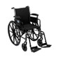Drive Medical - DM K320ADDA-SF - EA/1 Cruiser III Light Wheelchair W/ Flip Back Arms Adjustable Desk Arms Swing away Footrest 20"