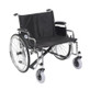 Drive Medical - DM STD26ECDDA - EA/1 Sentra EC Heavy Duty Extra Wide Wheelchair, Detachable Desk Arms, 26" Seat