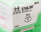 Johnson & Johnson Systagenix - JNJ 661G - BX/12 SUTURE 5-0 NYLON MONO 18" WITH FS2 NEEDLE BLACK