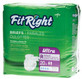 Medline - MDL FITULTRAMD - CS/4PKG (20/PKG) FITRIGHT ULTRA BRIEFS, SIZE MEDIUM 32IN - 42IN