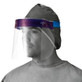 Medline - MDL NONFS300 - BX/24 FACE SHIELD FULL-LENGTH W/ ELASTIC BAND & FOAM TOP CLEAR LATEX-FREE DISPOSABLE