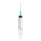 SOL-MILLENIUM MEDICAL INC - SOLM 1812115 - BX/100 - SOL-M 10ml Luer Lock Syringe w/Exch Needle 21G*1 1/2''