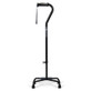 Drive Medical - DM 731-840 - EA/1 Adjustable Quad Cane for Right or Left Hand Use, Large Base, Ebony