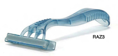 Cardinal Health - CHC 0036 - BX/50 FACE RAZOR, TRIPLE BLADE, BLUNT ...