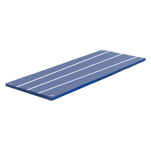 SOFT MAT 600X200X10 CM WITH DIVERG. DEMARCATION LINES. BLUE