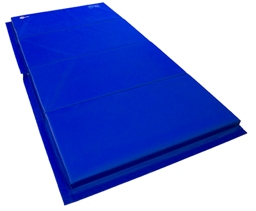 PANEL MAT 4X4X1-1/4" VELCRO ENDS ONLY, BLUE