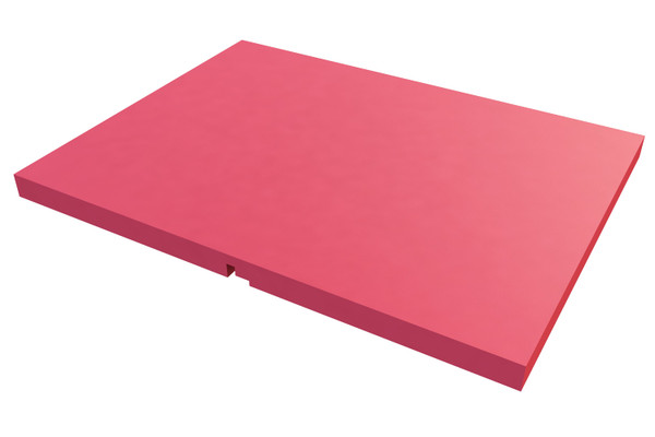 COLLAPSIBLE NINJA FRAME 6" PAD - 75 SFT, COLOR RED