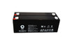 12V 2.3 Ah Replacement Battery for Invivo Research Inc. OMEGA BLOOD PRESSURE MONITOR 1445 (2 Pack)