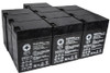 6 V 14 Ah Replacement Battery for Technacell EP6951 (12 PACK)