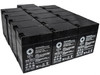 6 V 14 Ah Replacement Battery for B & B Battery BP9.5-6 (16 PACK)