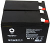 12V 8 Ah Replacement Battery for APC SMART-UPS RM SU3000RMTX136 UPS (2 PACK)