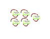 2.4V 500 mAh Replacement Battery for Radio Shack/Tandy 43-3533 Cordless Phone Battery (5 PACK)