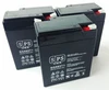 6V 8.5 Ah Replacement Battery for Dual Lite 12521 (3 pack)
