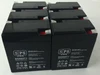 6V 8.5 Ah Replacement Battery for Quantum WP86A (6 pack)