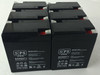 6V 8.5 Ah Replacement Battery (SG0685T1) for SureLites 12UMB2 (6 pack)