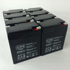 6V 8.5 Ah Replacement Battery for SureLites 12UMB2 (8 pack)