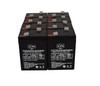 6V 4.5 Ah Emergency Lights Replacement Battery for Emergency Exit Lighting (8 Pack)