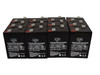 6V 4.5 Ah Emergency Lights Replacement Battery for Lightalarms 2MS (12 Pack)