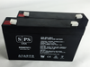 6V 7 Ah Replacement Battery for Exit Sign Battery NEW backup (2 Pack)