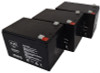 12V 12 Ah Replacement Battery for UPS CSB Gp12120f2 Terminal T2 (3 Pack)