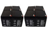 12V 12 Ah Replacement Battery for Bladez 500S 500 S PowerBoard Scooter Terminal T2 (8 Pack)