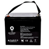 12V 75Ah Replacement Battery for Leoch LP12-80, LP 12-80 UPS (Terminal RT) (1 Pack)