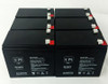 12V 9Ah Replacement Battery for Fire Lite FCPS-24FS6 (Terminal T2) (6 Pack)