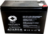 12V 10Ah Replacement Battery for Schwinn Zone 5, Zone5 Scooter (1 Pack)