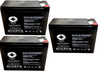 12V 10Ah Replacement Battery for Patriot Pro II 700VA (3 Pack)