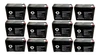 12V 10Ah Replacement Battery for SLA Currie Izip Ezip ebike Electric Bike S (12 Pack)
