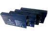 SPS Brand 12V 2Ah Replacement Battery (SG1220ST1) for UNIPOWER B10753 B10753-1 (4 Pack)