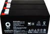 SPS Brand 8V 3.2 Ah Replacement Battery (SG0832T1) for Simed S50 (3 PACK)