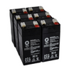SPS Brand 4V 4.5Ah Replacement battery (SG0445T1) for Zareba SP8904